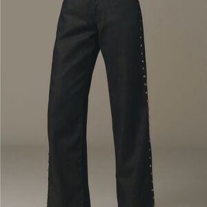 DL1961 Kaylen Embellished High Rise Tapered Jeans
